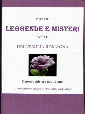 cover image of Leggende e Misteri